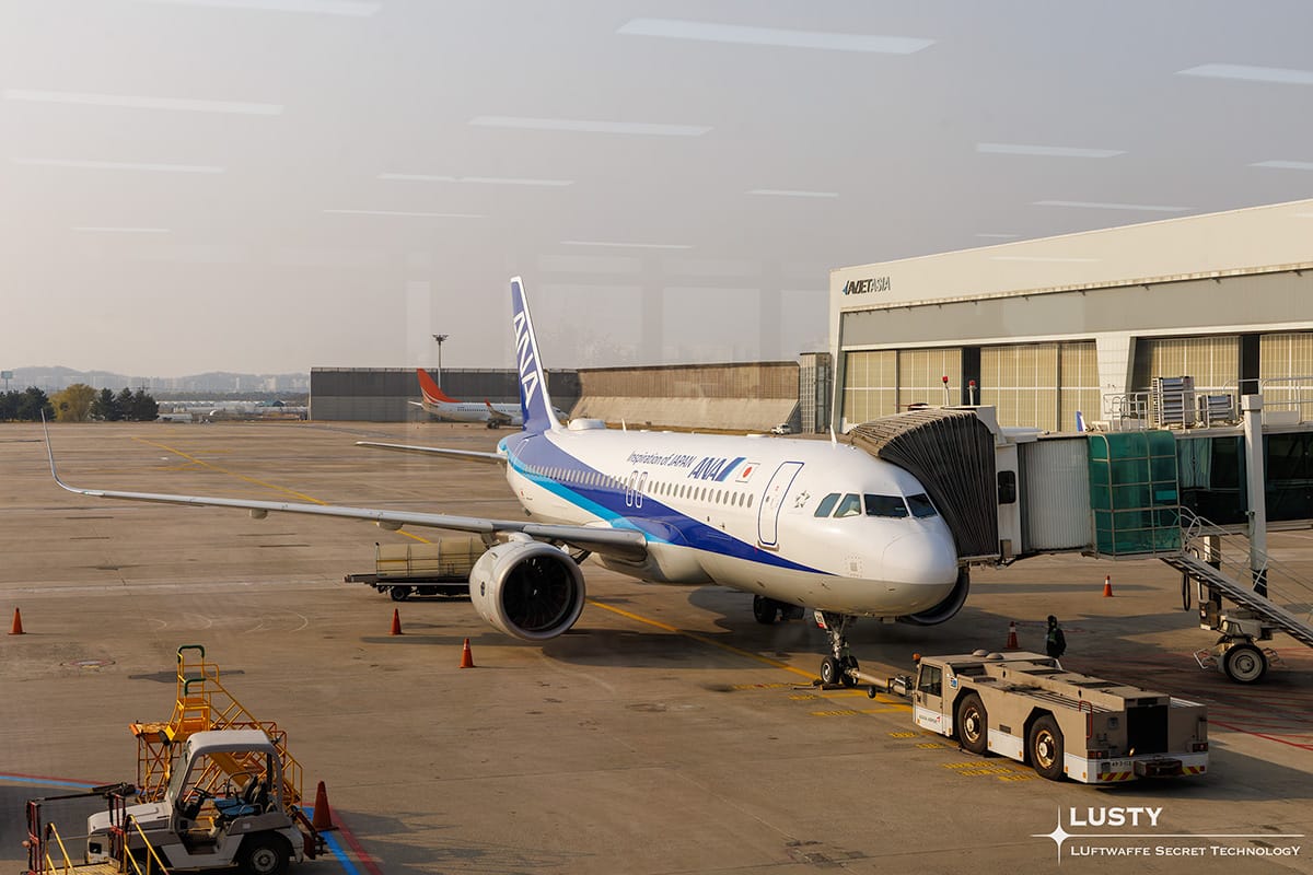 벚꽃 여행 - 1. ANA NH866편 김포-하네다 비즈니스 출국