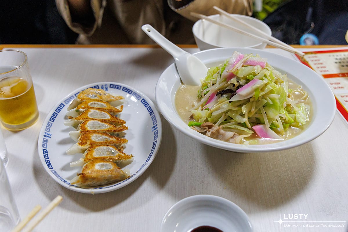 일본 전국 여행 - 35. 시안바시의 만푸쿠에서 맛본 나가사키 짬뽕과 사라우동