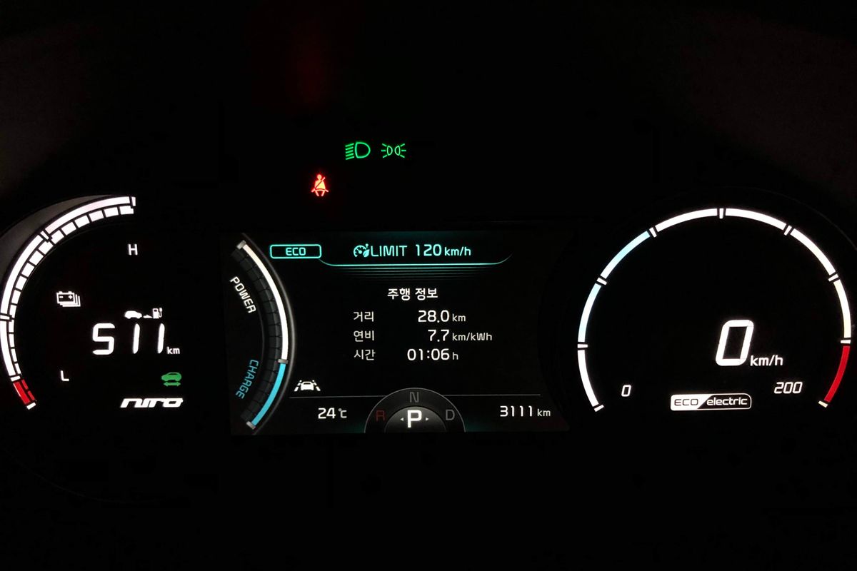 니로 EV 3000km 주행